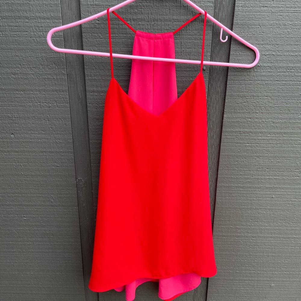 Strappy Red Top